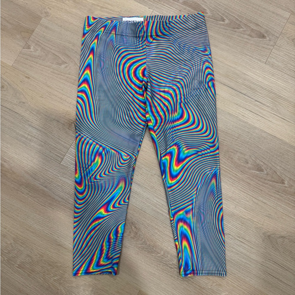 Colorful Striped  Leggings